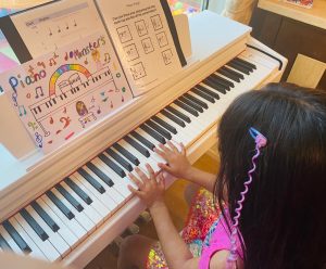 ABRSM Music Exam - child playing the piano